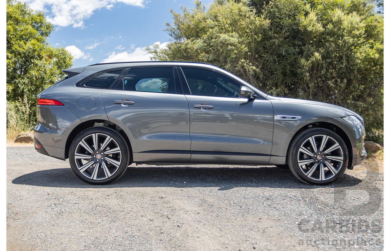 7/2016 Jaguar F-Pace 35t R-Sport (AWD) 4D Wagon Grey 3.0L