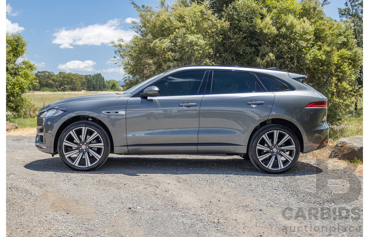 7/2016 Jaguar F-Pace 35t R-Sport (AWD) 4D Wagon Grey 3.0L