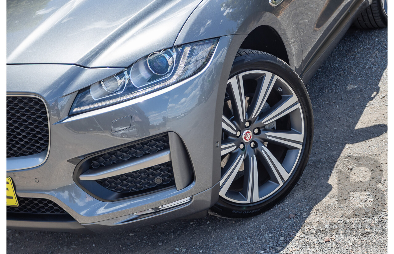 7/2016 Jaguar F-Pace 35t R-Sport (AWD) 4D Wagon Grey 3.0L