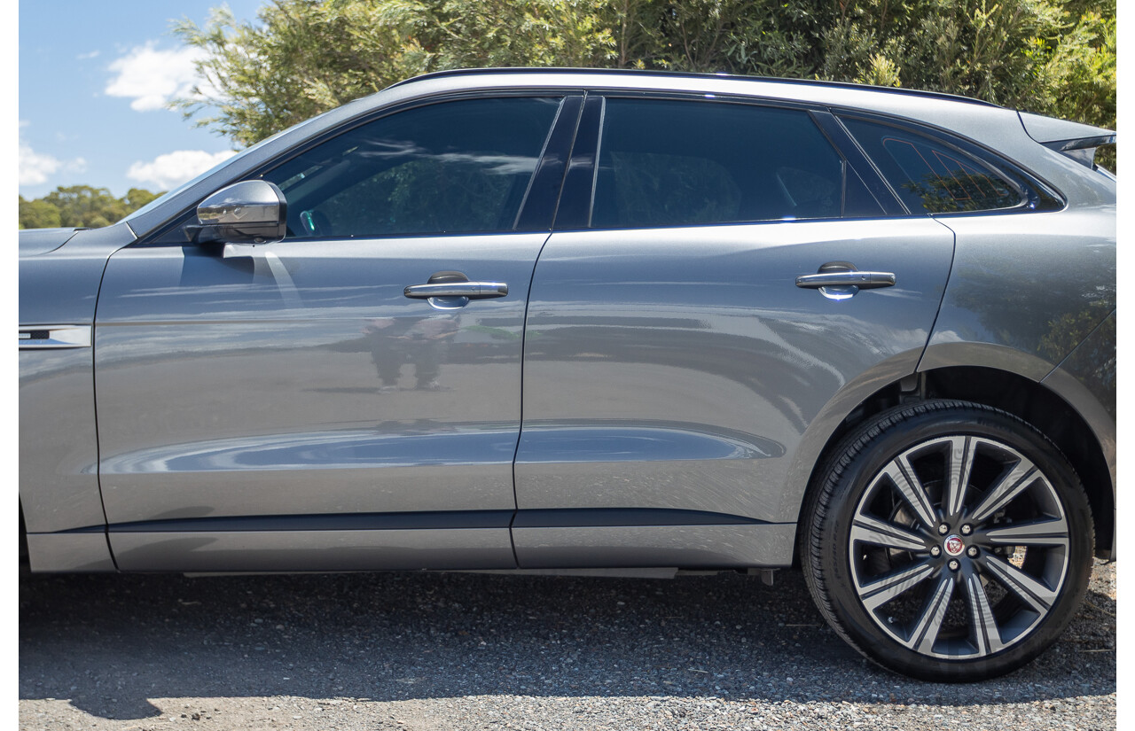 7/2016 Jaguar F-Pace 35t R-Sport (AWD) 4D Wagon Grey 3.0L