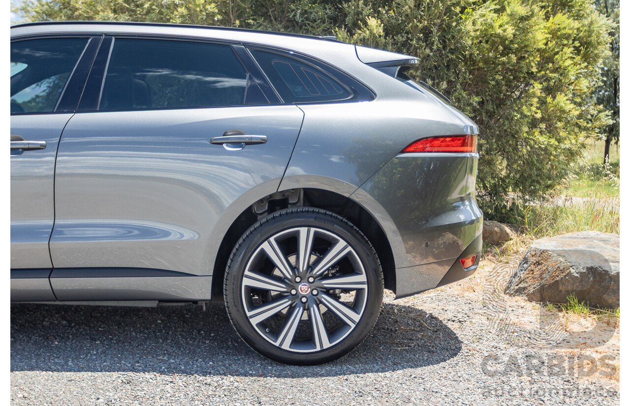 7/2016 Jaguar F-Pace 35t R-Sport (AWD) 4D Wagon Grey 3.0L