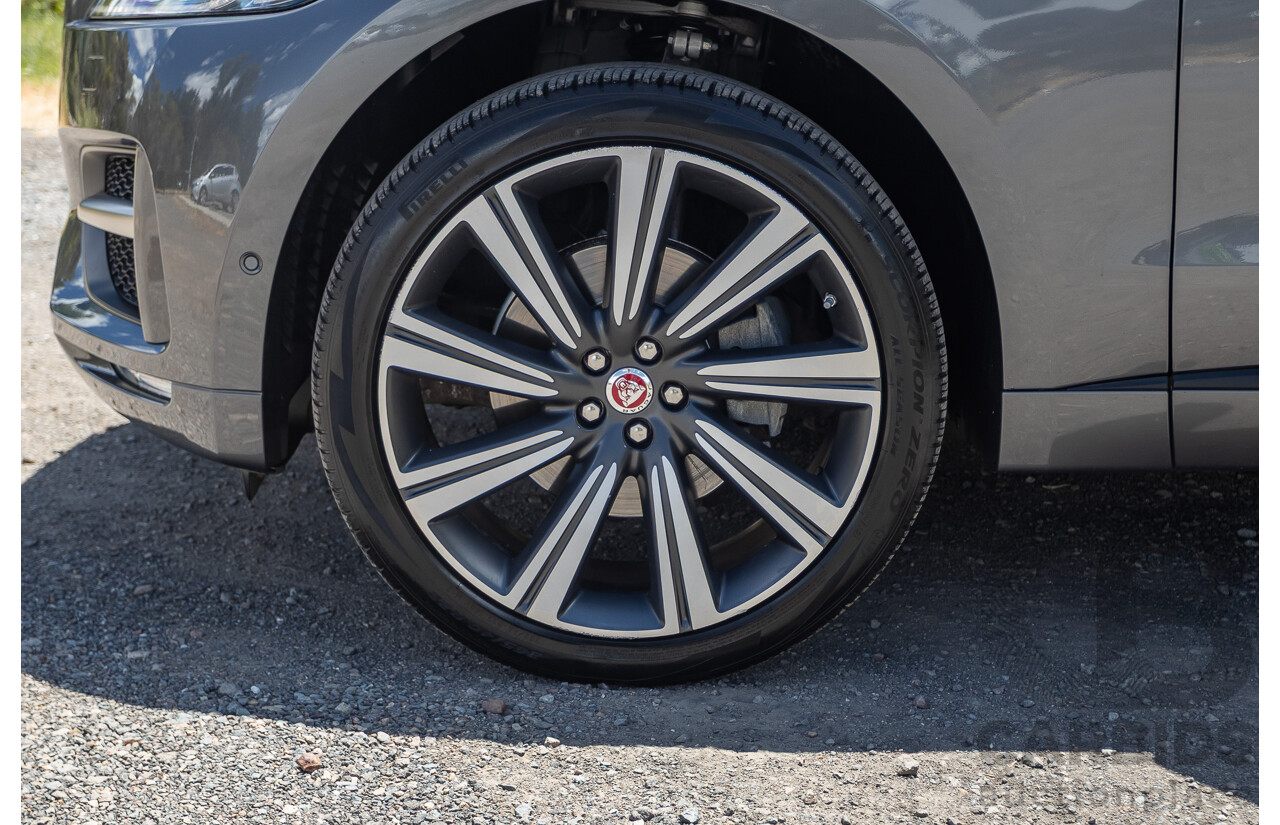 7/2016 Jaguar F-Pace 35t R-Sport (AWD) 4D Wagon Grey 3.0L