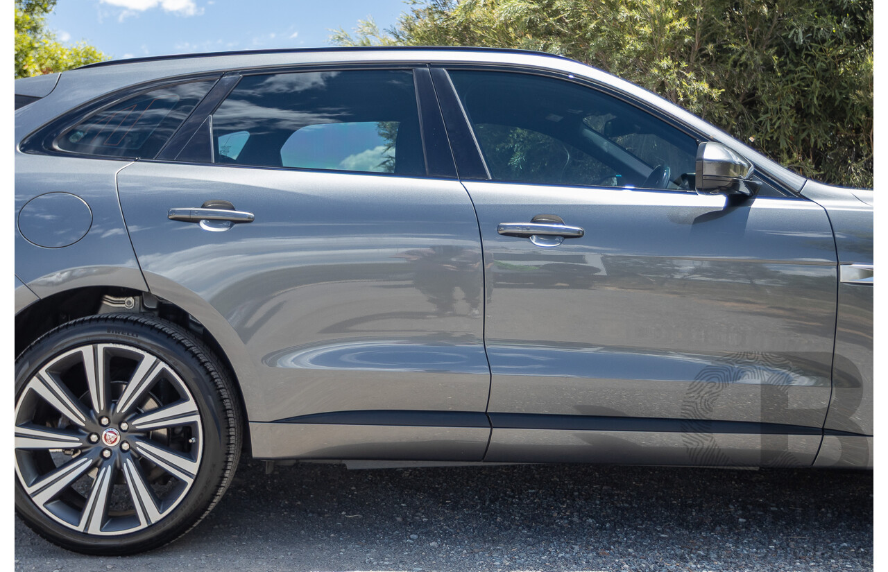 7/2016 Jaguar F-Pace 35t R-Sport (AWD) 4D Wagon Grey 3.0L
