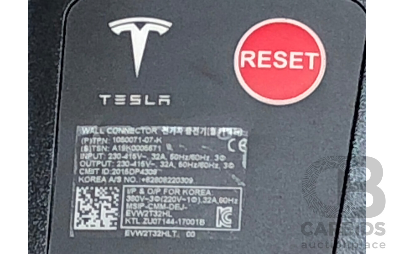Tesla Gen 2 Wall Connector Charger - 7.3 Meter Cable