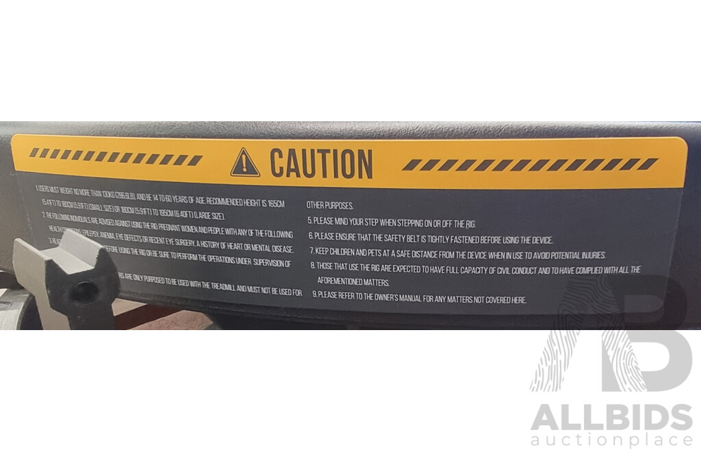 10/2020, KAT VR Walk C (WK31) Omnidirectional Treadmill - RRP $2,200