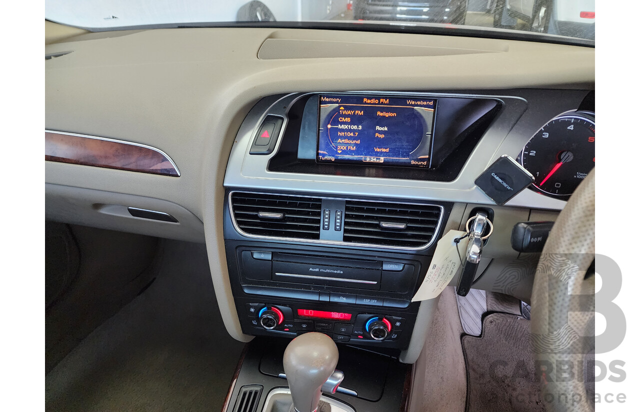 5/2010 Audi A4 3.0 TDI Quattro B8 (8K) MY11 4d Sedan Black 3.0L