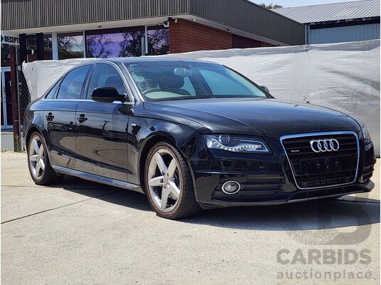 5/2010 Audi A4 3.0 TDI Quattro B8 (8K) MY11 4d Sedan Black 3.0L