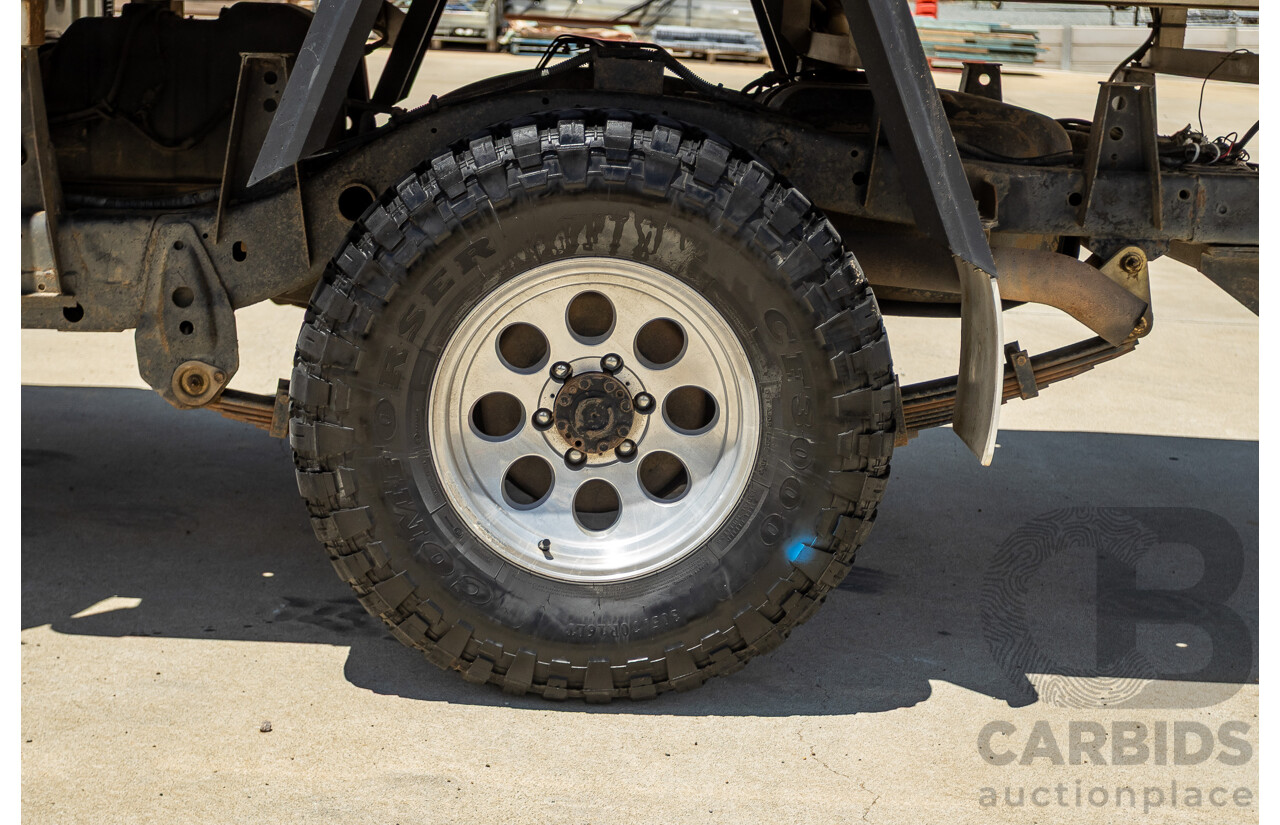 3/2009 Nissan Patrol DX (4x4) GU MY08 Leaf C/Chas White Turbo Diesel 3.0L