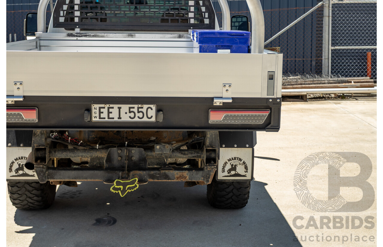 3/2009 Nissan Patrol DX (4x4) GU MY08 Leaf C/Chas White Turbo Diesel 3.0L