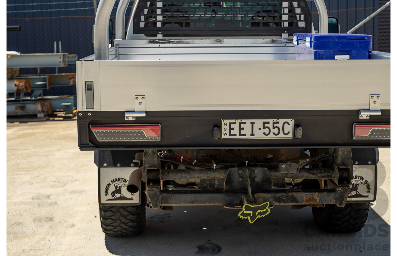 3/2009 Nissan Patrol DX (4x4) GU MY08 Leaf C/Chas White Turbo Diesel 3.0L