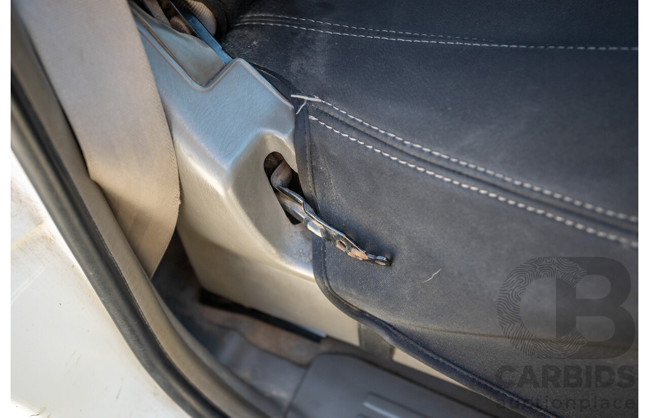 3/2009 Nissan Patrol DX (4x4) GU MY08 Leaf C/Chas White Turbo Diesel 3.0L