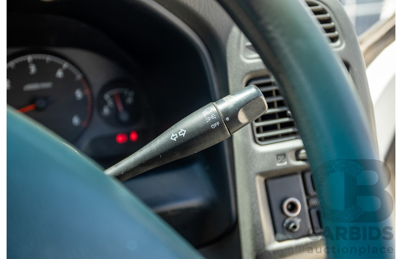 3/2009 Nissan Patrol DX (4x4) GU MY08 Leaf C/Chas White Turbo Diesel 3.0L