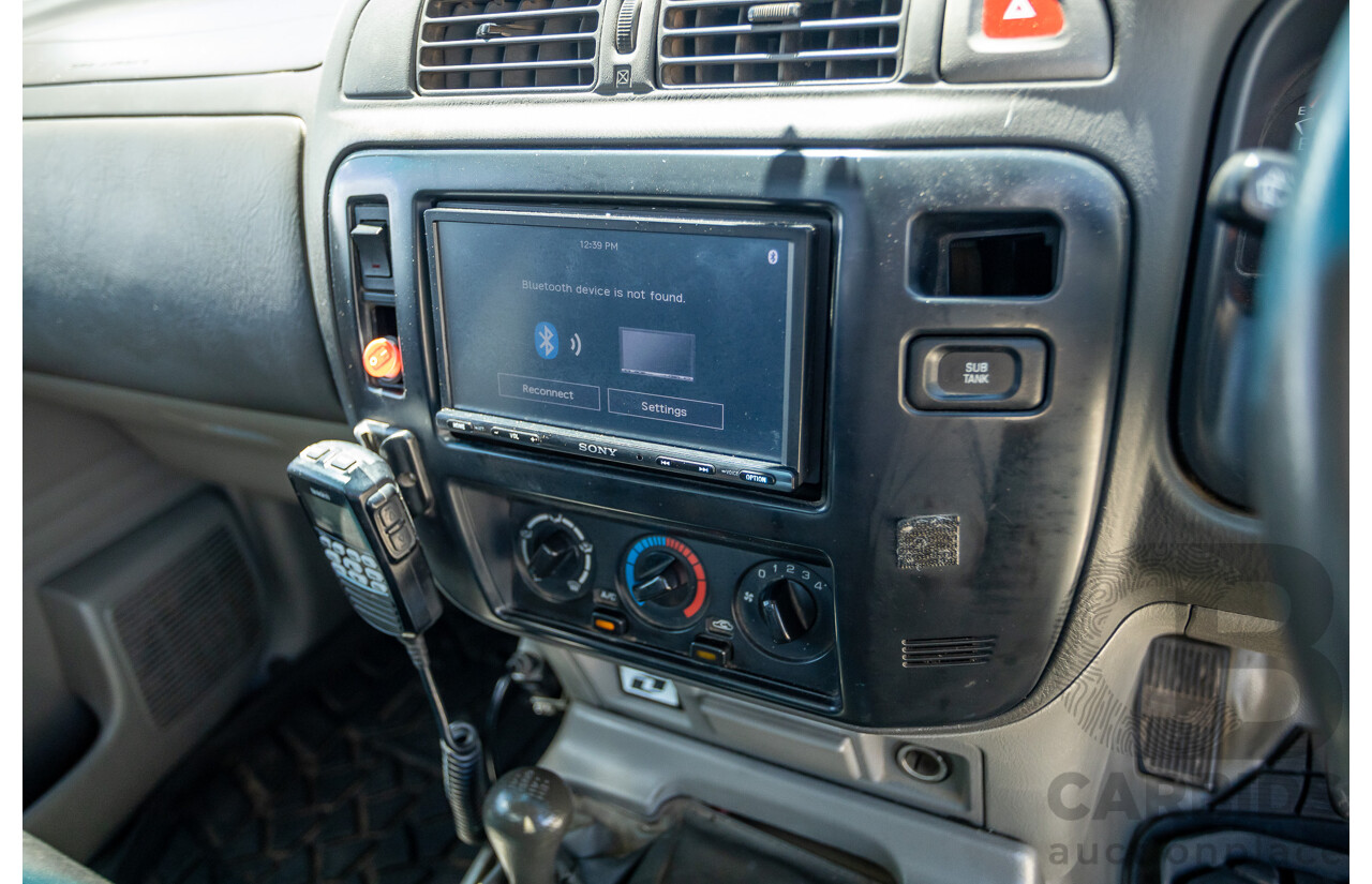 3/2009 Nissan Patrol DX (4x4) GU MY08 Leaf C/Chas White Turbo Diesel 3.0L