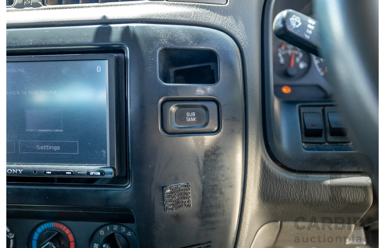 3/2009 Nissan Patrol DX (4x4) GU MY08 Leaf C/Chas White Turbo Diesel 3.0L