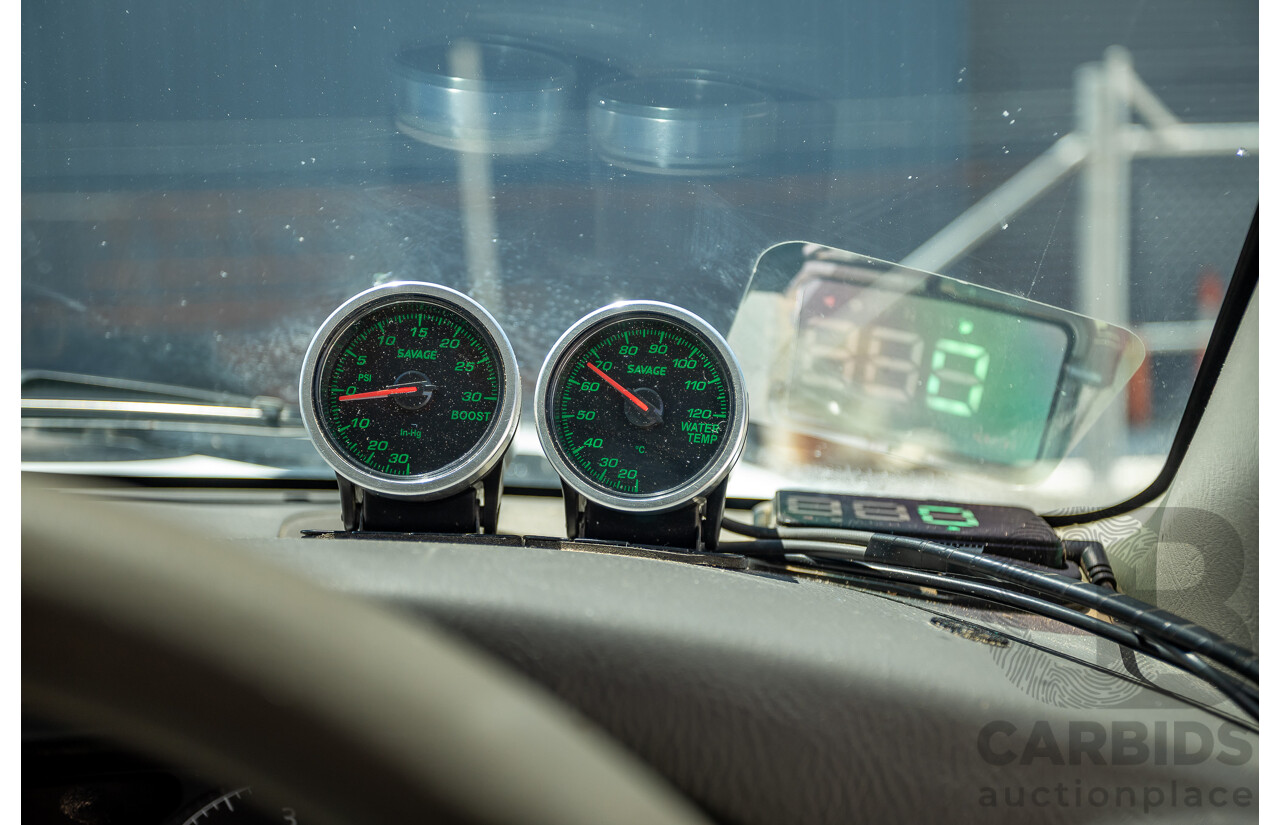 3/2009 Nissan Patrol DX (4x4) GU MY08 Leaf C/Chas White Turbo Diesel 3.0L