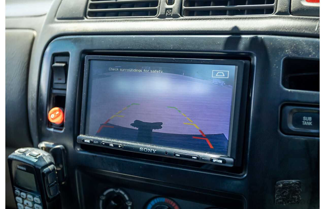 3/2009 Nissan Patrol DX (4x4) GU MY08 Leaf C/Chas White Turbo Diesel 3.0L