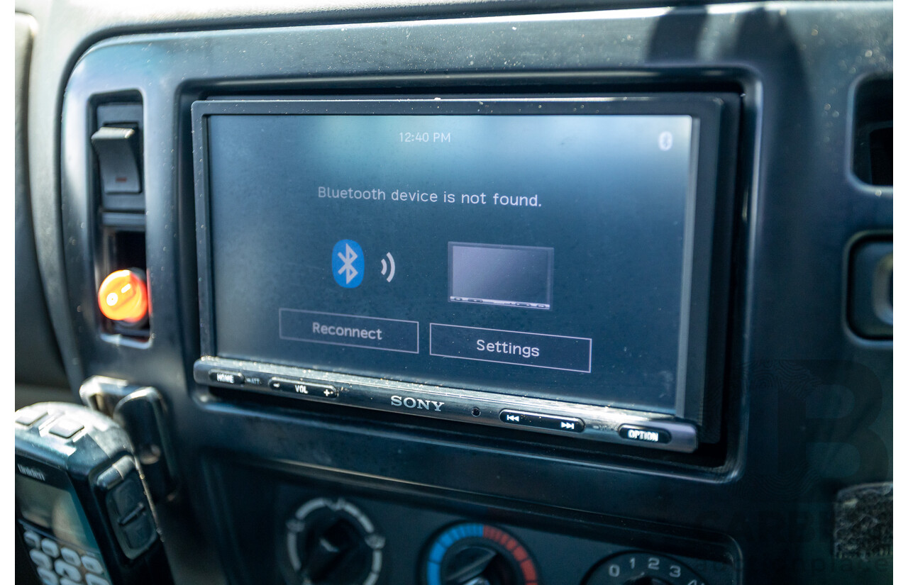 3/2009 Nissan Patrol DX (4x4) GU MY08 Leaf C/Chas White Turbo Diesel 3.0L