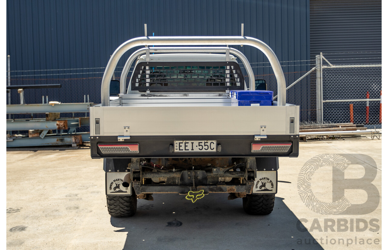 3/2009 Nissan Patrol DX (4x4) GU MY08 Leaf C/Chas White Turbo Diesel 3.0L