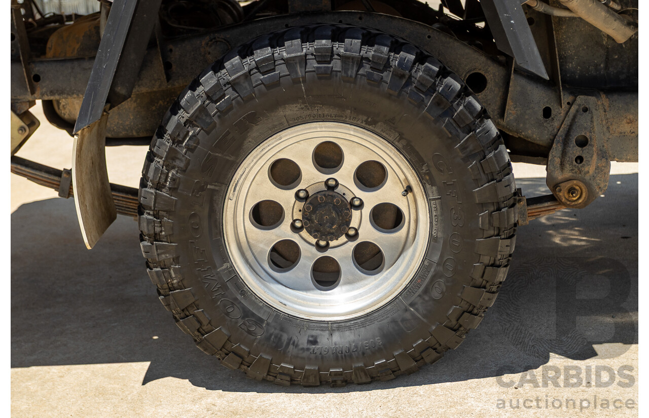 3/2009 Nissan Patrol DX (4x4) GU MY08 Leaf C/Chas White Turbo Diesel 3.0L