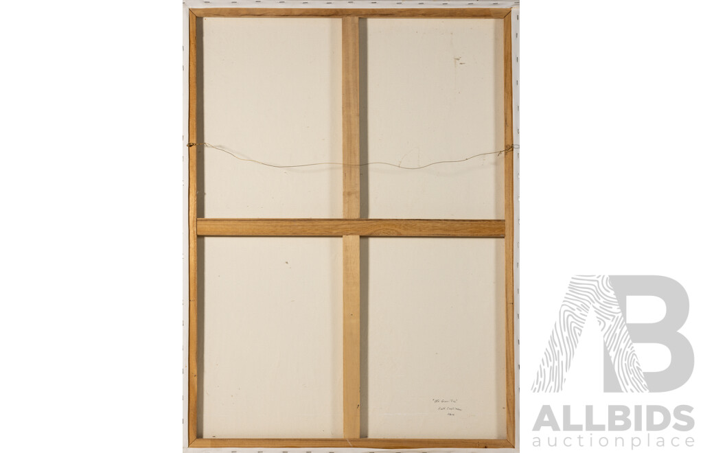 Ruth Lathlean (20th Century, Australian), Old Gum Tree (2010), Wonderful Original Oil on Canvas, 101 x 76 cm