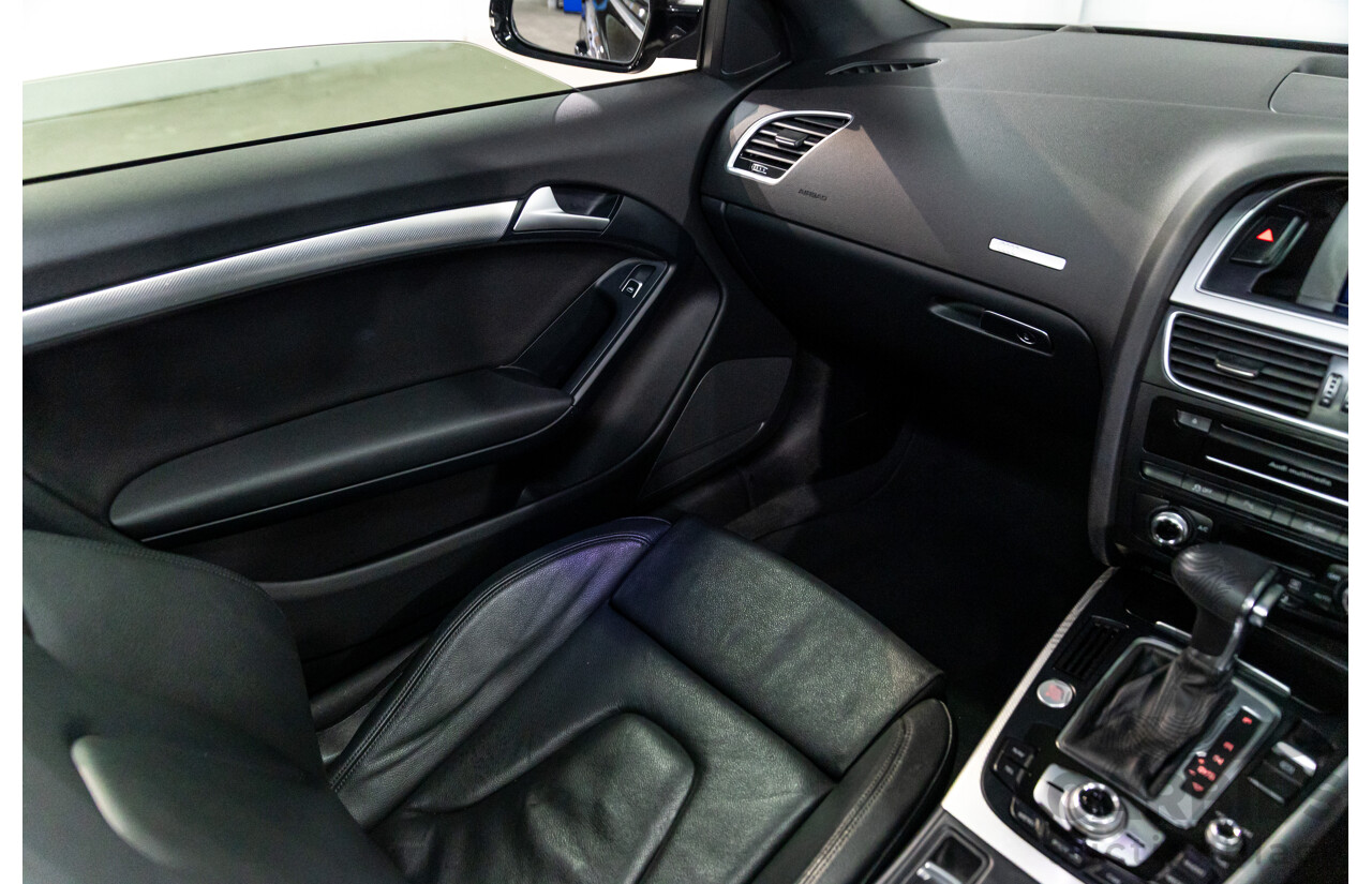 3/2015 Audi A5 S-Line 1.8 TFSI 8T MY15 2d Cabriolet Mythos Black Metallic Turbo 1.8L