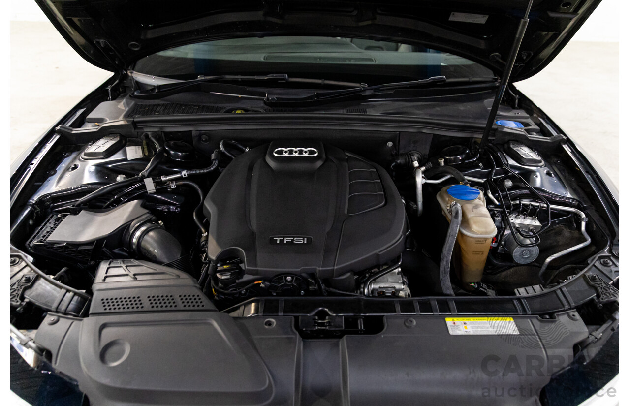 3/2015 Audi A5 S-Line 1.8 TFSI 8T MY15 2d Cabriolet Mythos Black Metallic Turbo 1.8L