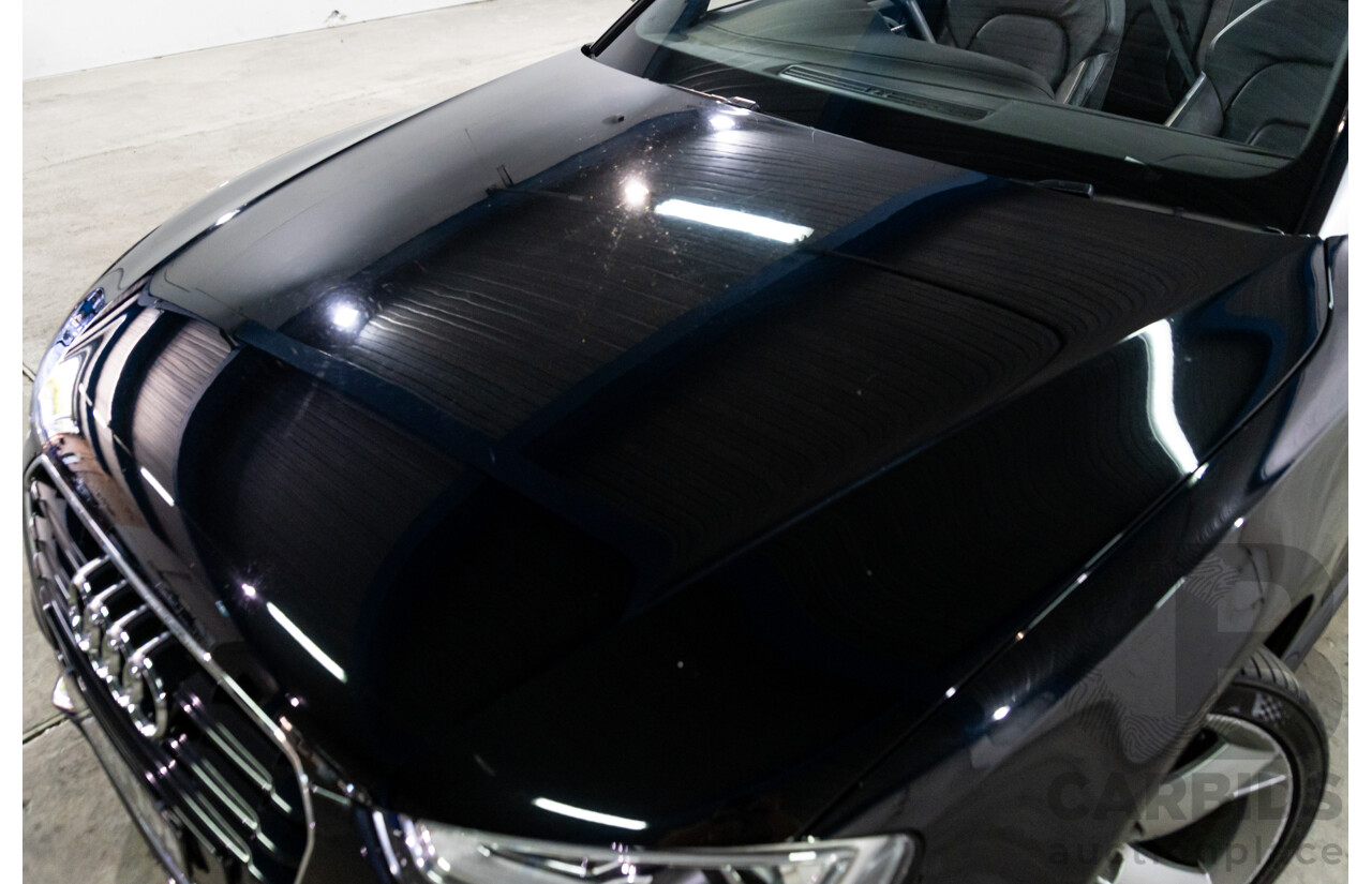 3/2015 Audi A5 S-Line 1.8 TFSI 8T MY15 2d Cabriolet Mythos Black Metallic Turbo 1.8L