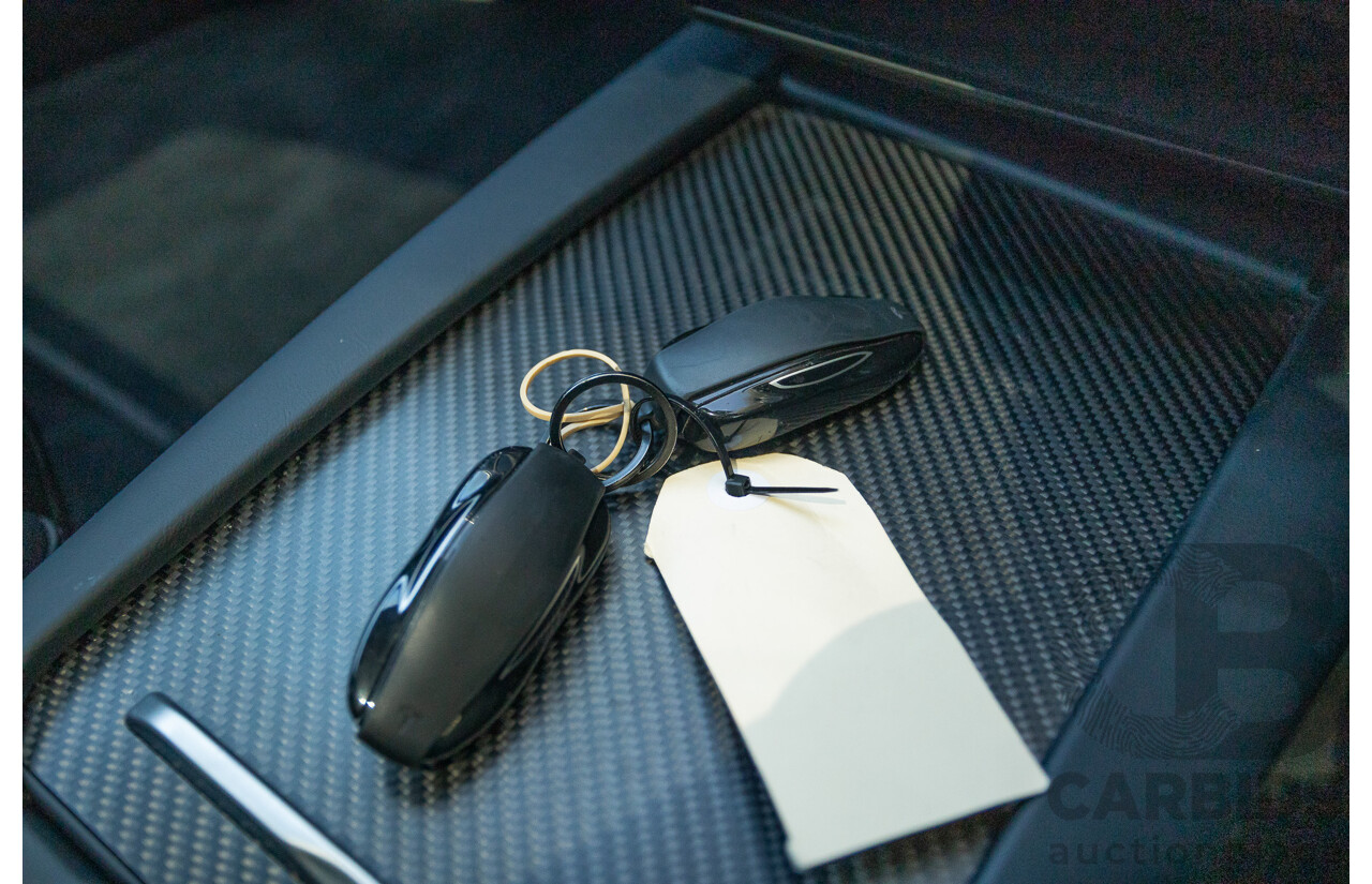 10/2017 Tesla Model S 75D (AWD) MY17 4D Silver Hatchback - Dedicated Electric EV 116kw