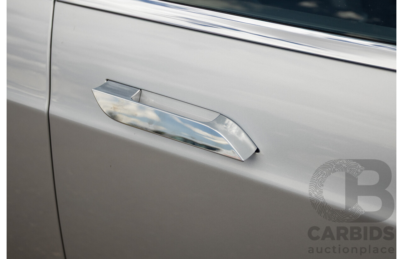 10/2017 Tesla Model S 75D (AWD) MY17 4D Silver Hatchback - Dedicated Electric EV 116kw