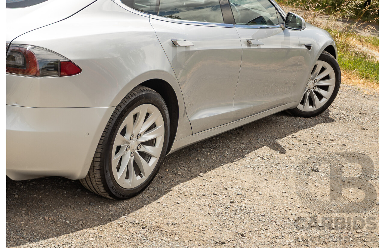 10/2017 Tesla Model S 75D (AWD) MY17 4D Silver Hatchback - Dedicated Electric EV 116kw