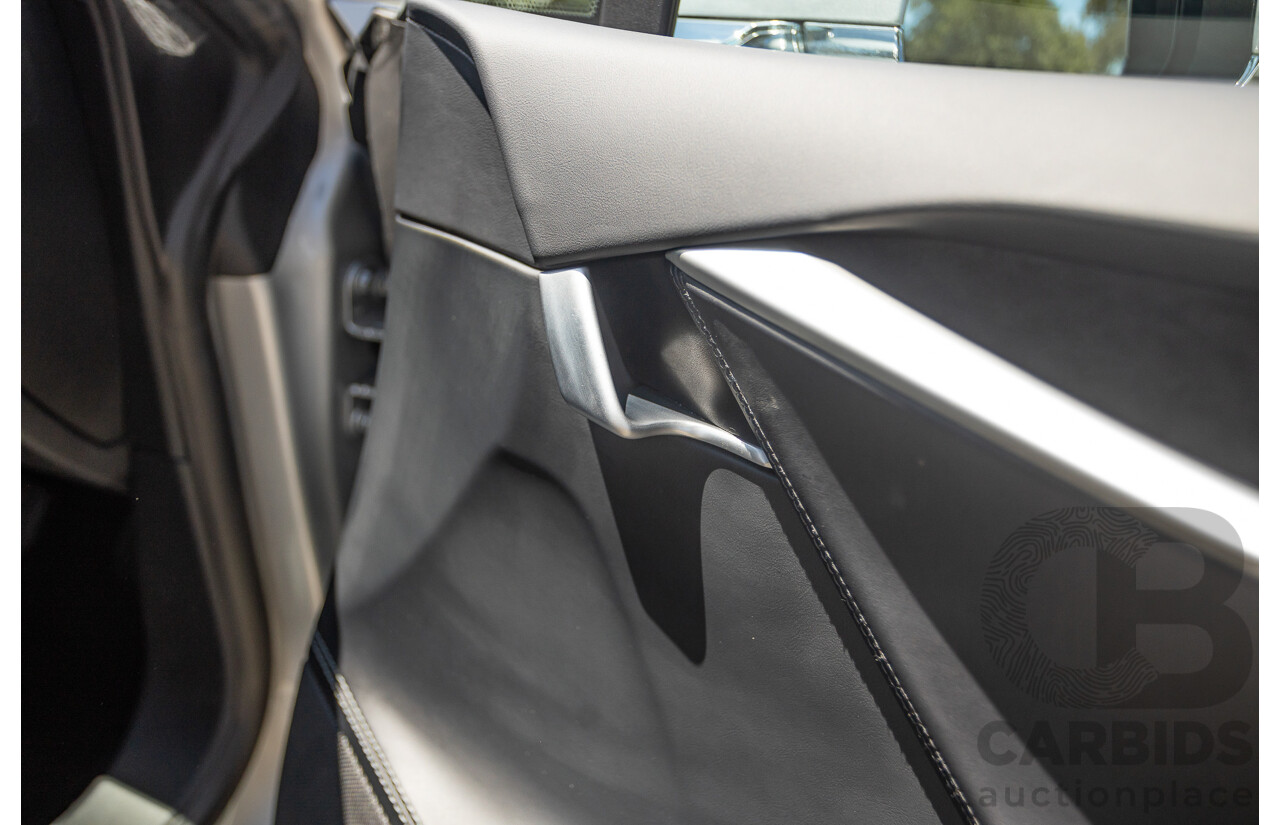 10/2017 Tesla Model S 75D (AWD) MY17 4D Silver Hatchback - Dedicated Electric EV 116kw