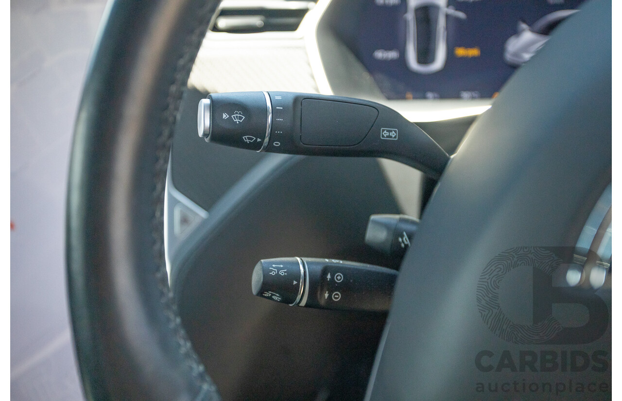 10/2017 Tesla Model S 75D (AWD) MY17 4D Silver Hatchback - Dedicated Electric EV 116kw