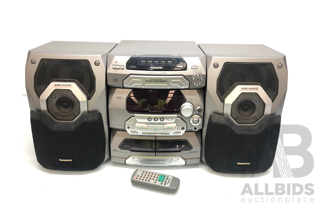 Panasonic SA-AK27 VCD Stereo System