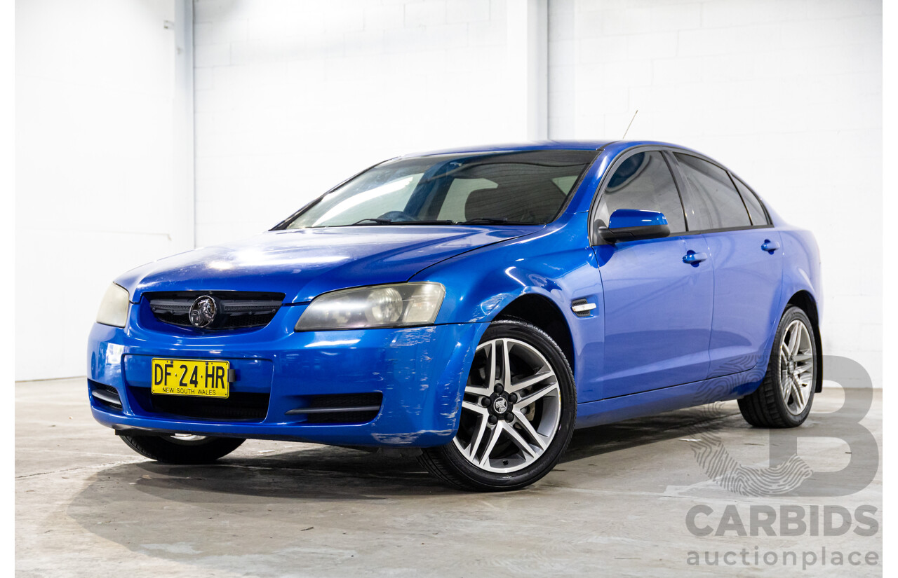 9/2009 Holden Commodore Omega VE MY10 4d Sedan Voodoo Blue Metallic V6 3.0L