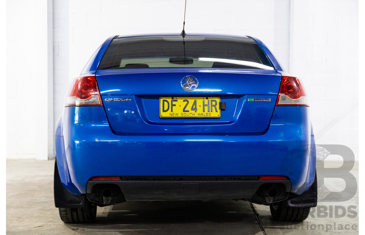 9/2009 Holden Commodore Omega VE MY10 4d Sedan Voodoo Blue Metallic V6 3.0L