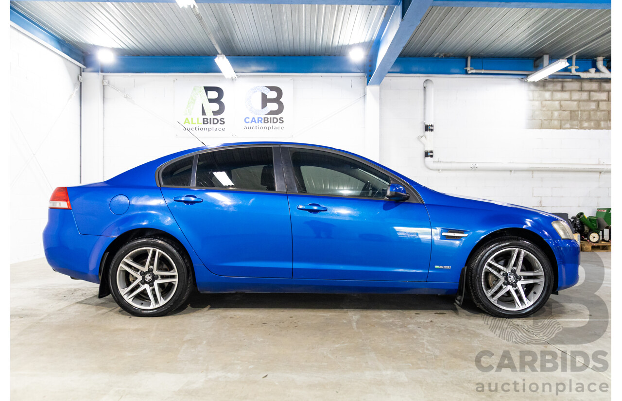 9/2009 Holden Commodore Omega VE MY10 4d Sedan Voodoo Blue Metallic V6 3.0L
