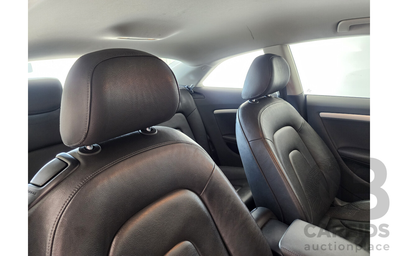 9/2010 Audi A5 2.0 TFSI 8T 2d Coupe White 2.0L