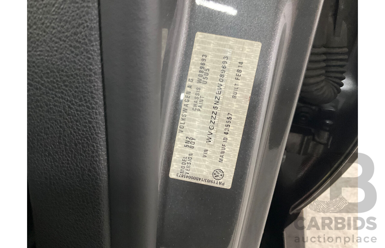 4/2014 Volkswagen Tiguan 118 TSI (4x2) 5NC MY14.5 4d Wagon Pepper Grey Metallic Twincharged 1.4L