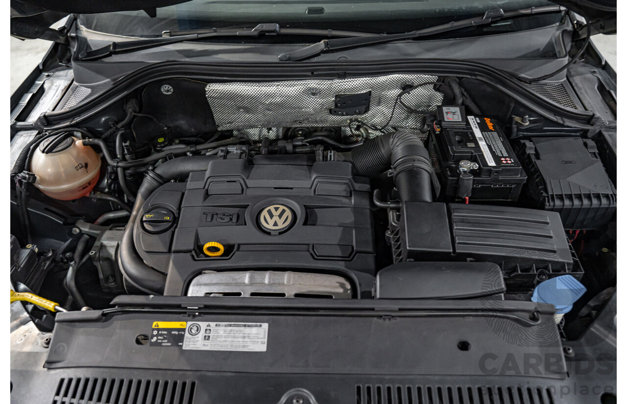 4/2014 Volkswagen Tiguan 118 TSI (4x2) 5NC MY14.5 4d Wagon Pepper Grey Metallic Twincharged 1.4L