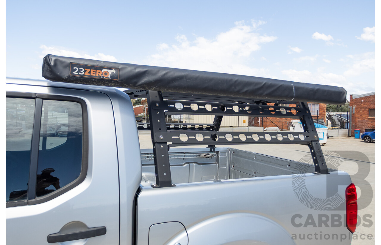 10/2012 Nissan Navara ST (4x4) D40 Dual Cab P/Up Silver Lightning Turbo Diesel 2.5L