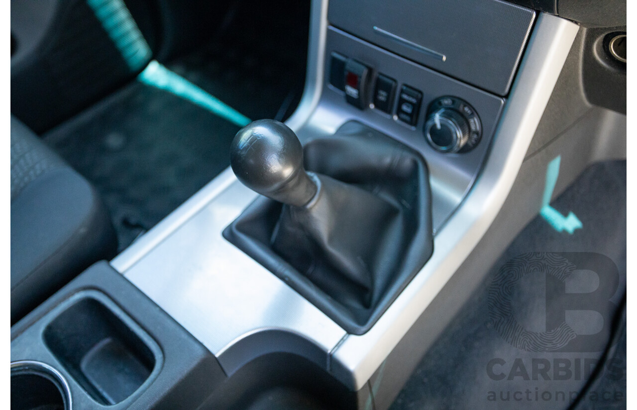 10/2012 Nissan Navara ST (4x4) D40 Dual Cab P/Up Silver Lightning Turbo Diesel 2.5L