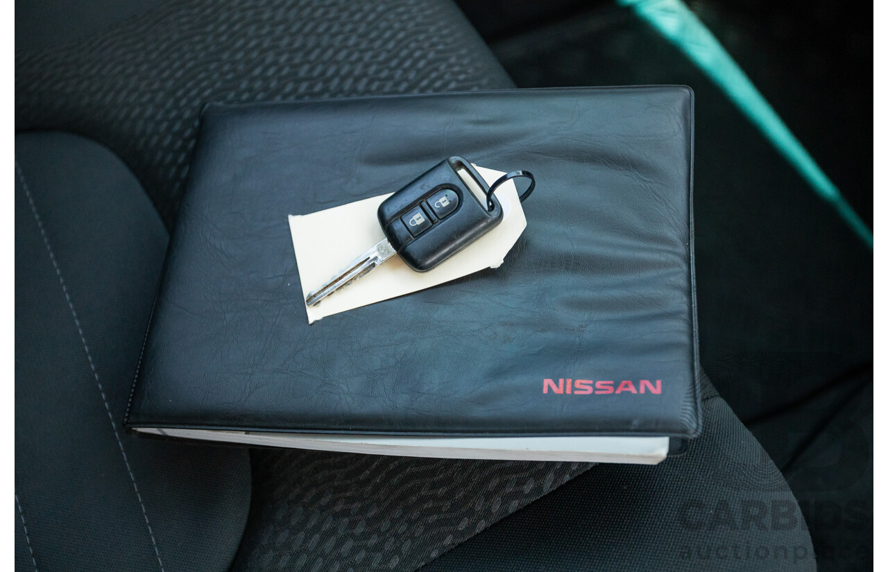 10/2012 Nissan Navara ST (4x4) D40 Dual Cab P/Up Silver Lightning Turbo Diesel 2.5L