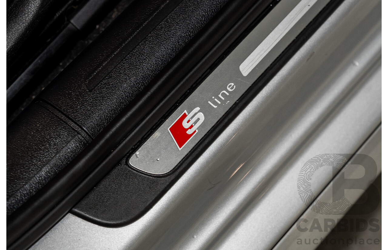 5/2013 Audi A4 3.0 TDI S-Line B8 (8K) MY13 4d Sedan Ice Silver Metallic Turbo Diesel V6 3.0L
