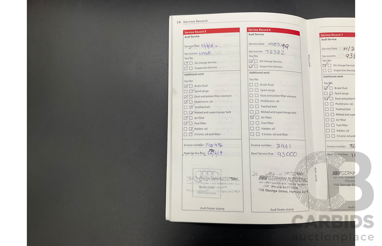 5/2013 Audi A4 3.0 TDI S-Line B8 (8K) MY13 4d Sedan Ice Silver Metallic Turbo Diesel V6 3.0L