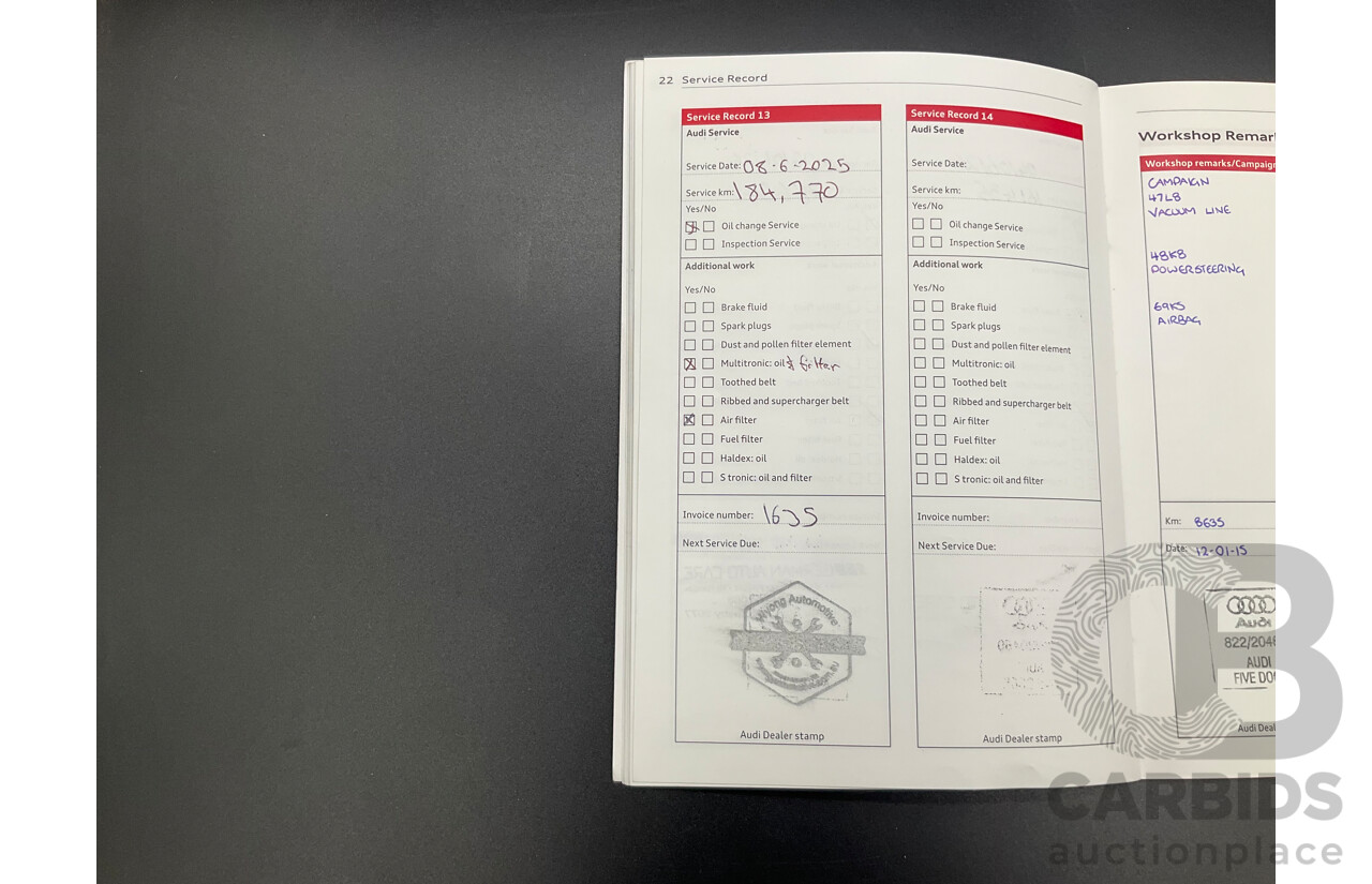 5/2013 Audi A4 3.0 TDI S-Line B8 (8K) MY13 4d Sedan Ice Silver Metallic Turbo Diesel V6 3.0L