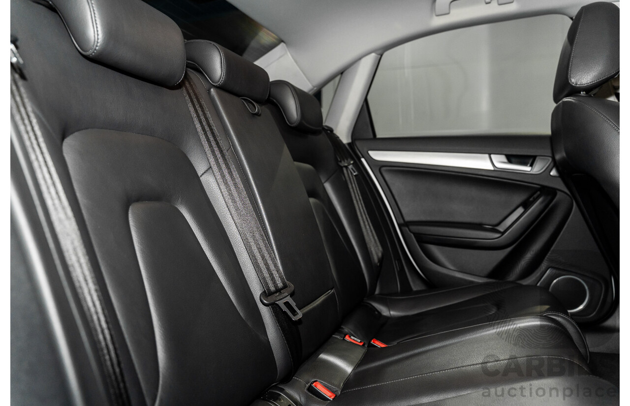 5/2013 Audi A4 3.0 TDI S-Line B8 (8K) MY13 4d Sedan Ice Silver Metallic Turbo Diesel V6 3.0L