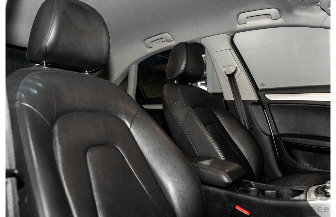 5/2013 Audi A4 3.0 TDI S-Line B8 (8K) MY13 4d Sedan Ice Silver Metallic Turbo Diesel V6 3.0L