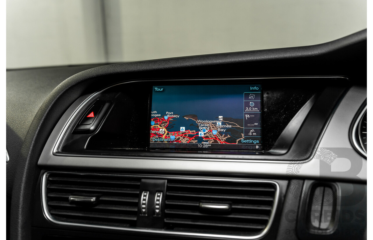 5/2013 Audi A4 3.0 TDI S-Line B8 (8K) MY13 4d Sedan Ice Silver Metallic Turbo Diesel V6 3.0L