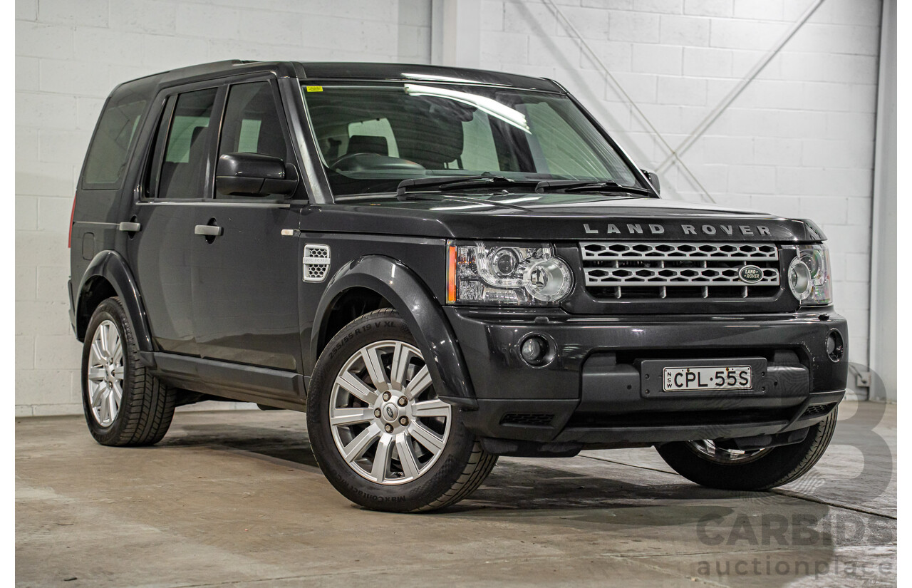 6/2013 Land Rover Discovery 4 3.0 SDV6 SE MY13 4d Wagon Causeway Grey Metallic Turbo Diesel V6 3.0L