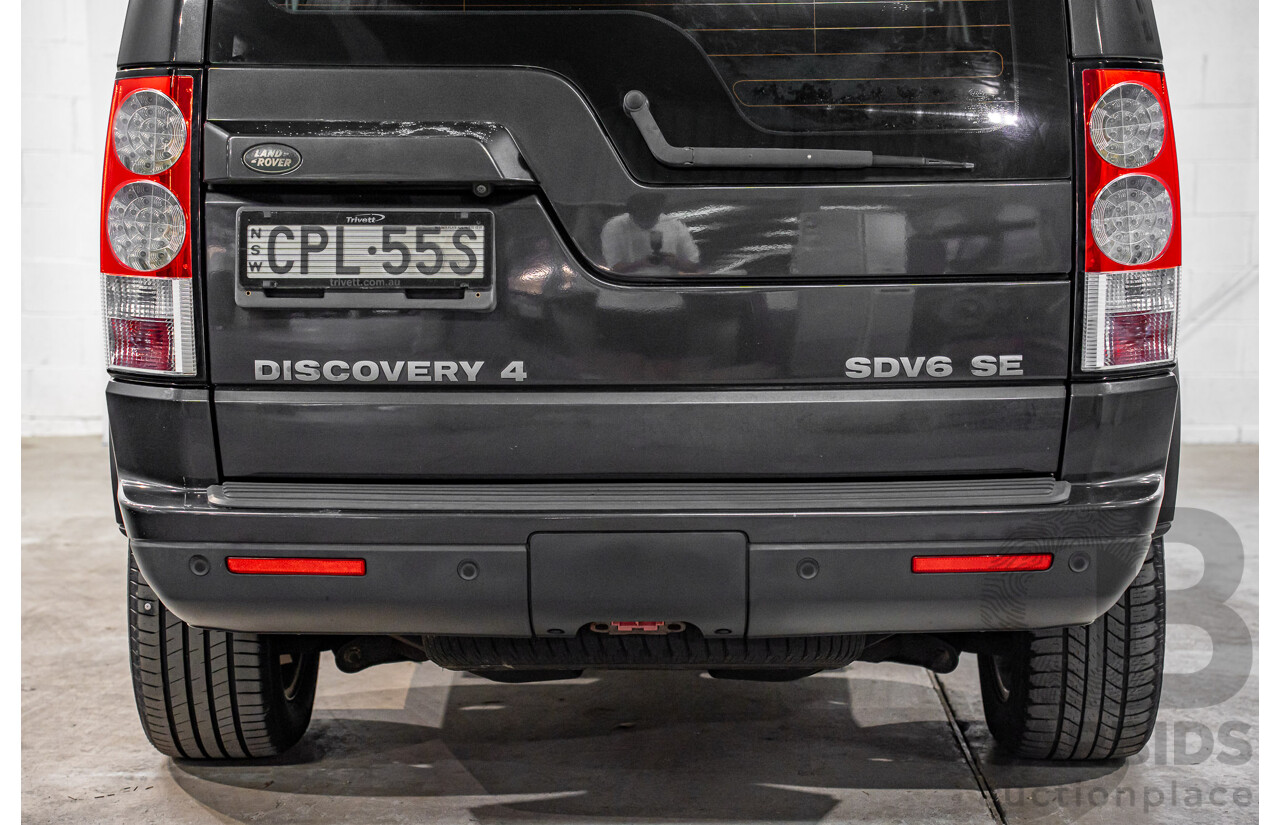 6/2013 Land Rover Discovery 4 3.0 SDV6 SE MY13 4d Wagon Causeway Grey Metallic Turbo Diesel V6 3.0L